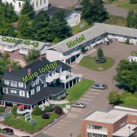 Telegraph House Motel Baddeck Inlet Eksteriør bilde