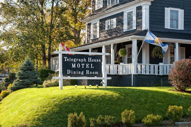Telegraph House Motel Baddeck Inlet Eksteriør bilde