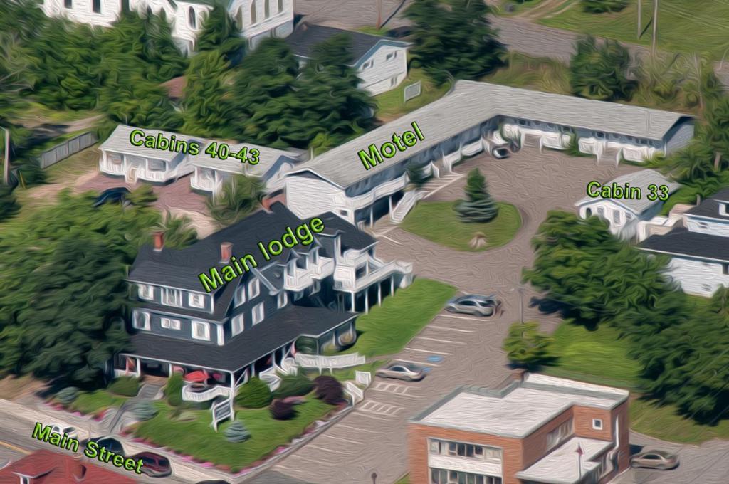 Telegraph House Motel Baddeck Inlet Eksteriør bilde